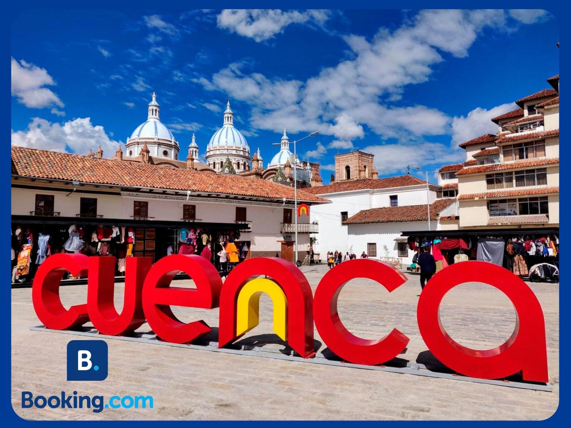 Апартаменты Departamento En Centro Historico Куэнка Экстерьер фото